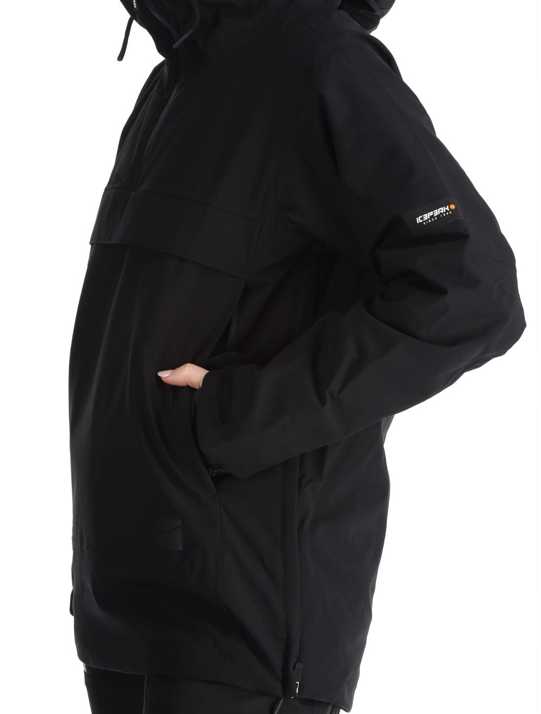 Icepeak, Calio anorak donna Black nero 