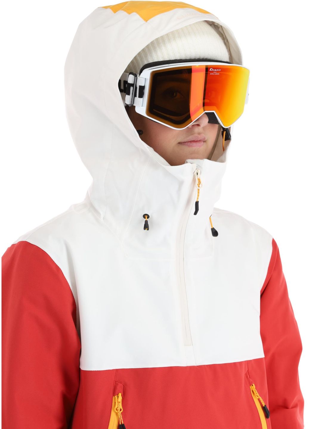 Icepeak, Calio anorak donna Cranberry arancio, bianco, rosso 