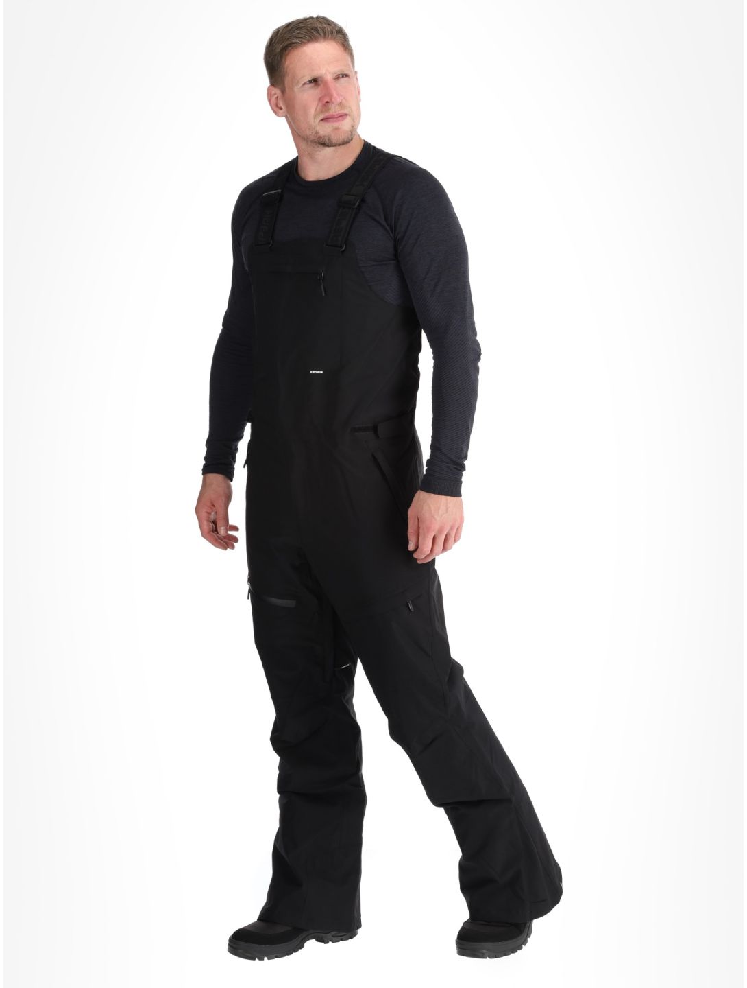 Icepeak, Cambo pantaloni da sci uomo Black nero 