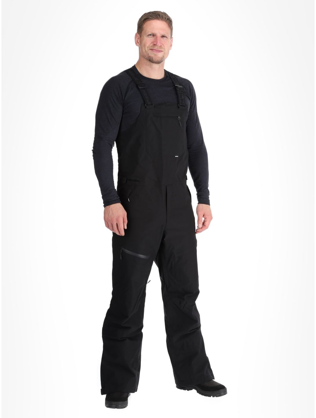 Icepeak, Cambo pantaloni da sci uomo Black nero 