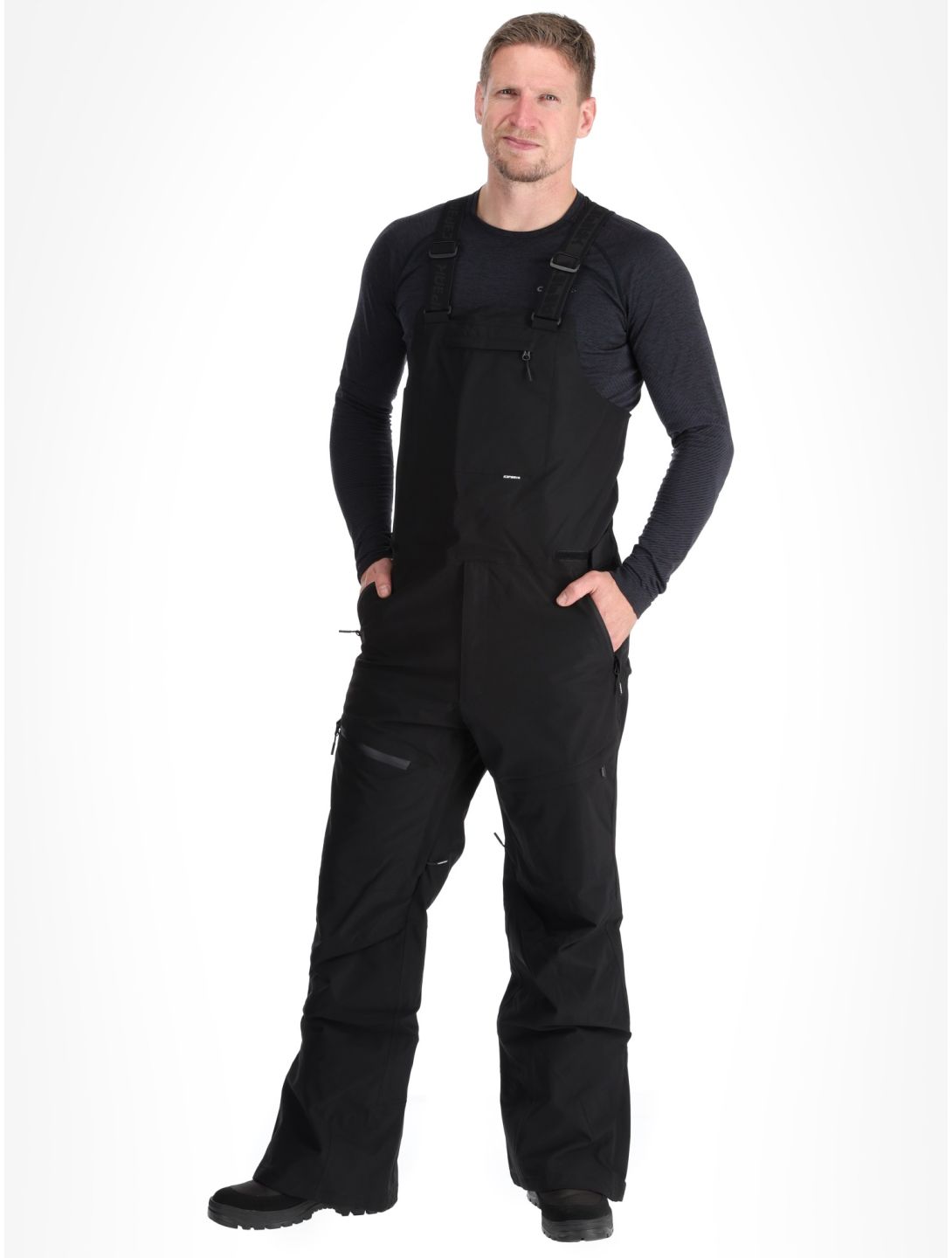 Icepeak, Cambo pantaloni da sci uomo Black nero 