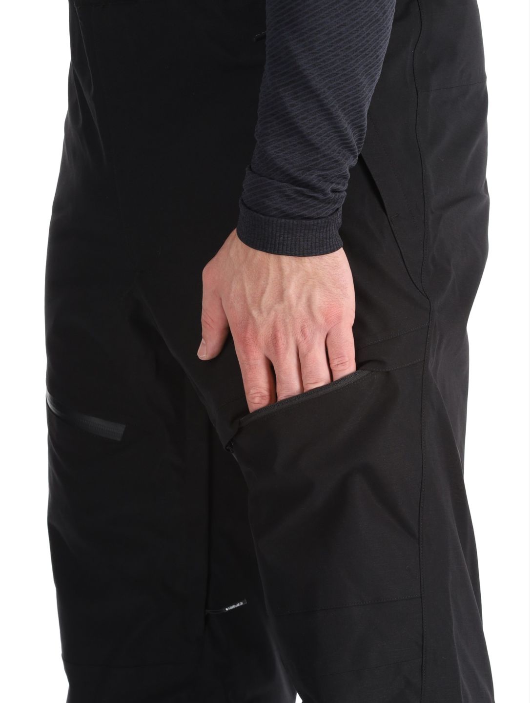 Icepeak, Cambo pantaloni da sci uomo Black nero 