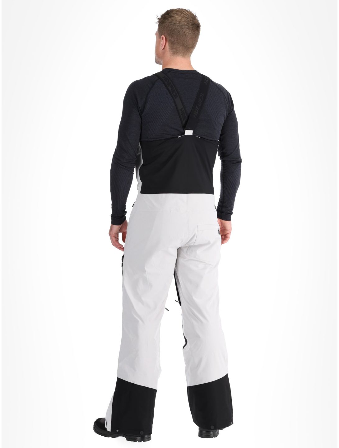 Icepeak, Cambo pantaloni da sci uomo Light Grey grigio 