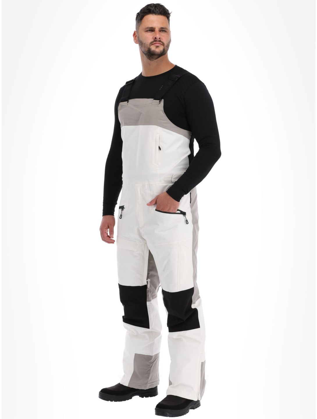 Icepeak, Cambo pantaloni da sci uomo Powder grigio 