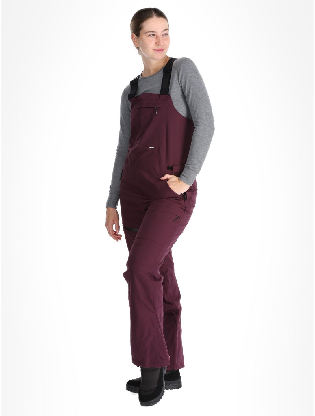 Icepeak, Cantrall pantaloni da sci donna Plum viola 