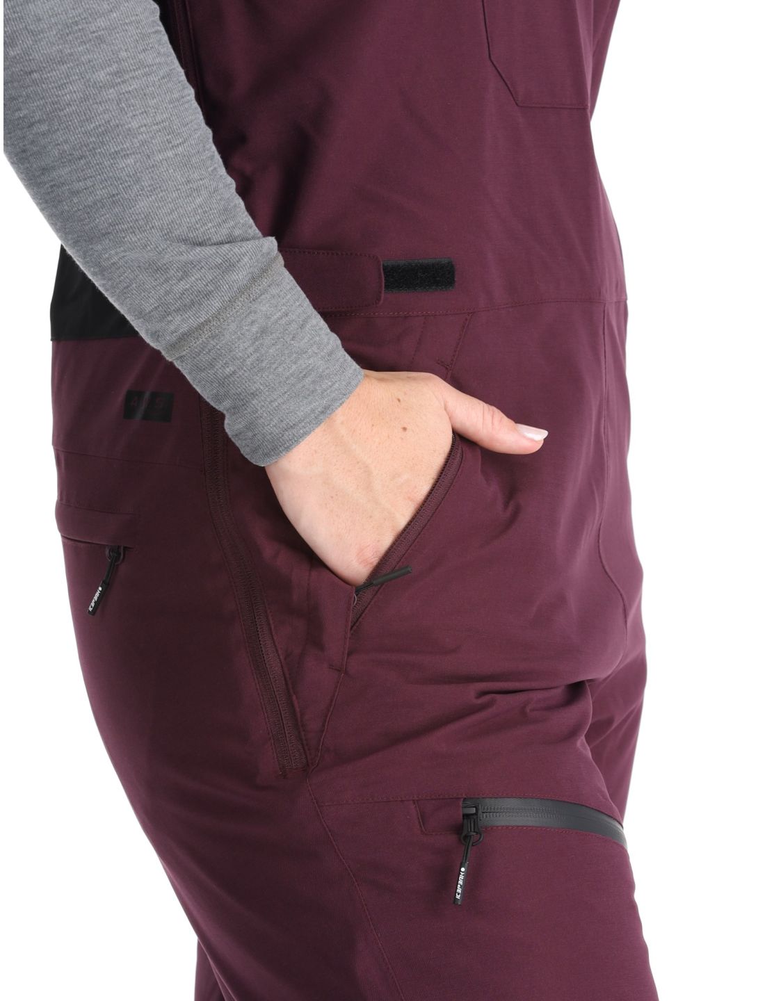 Icepeak, Cantrall pantaloni da sci donna Plum viola 