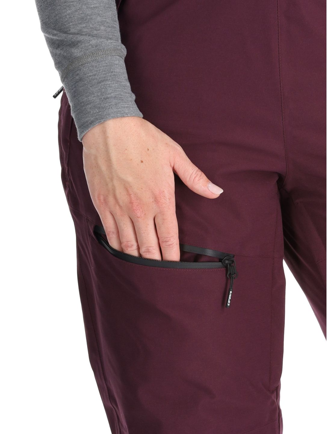 Icepeak, Cantrall pantaloni da sci donna Plum viola 