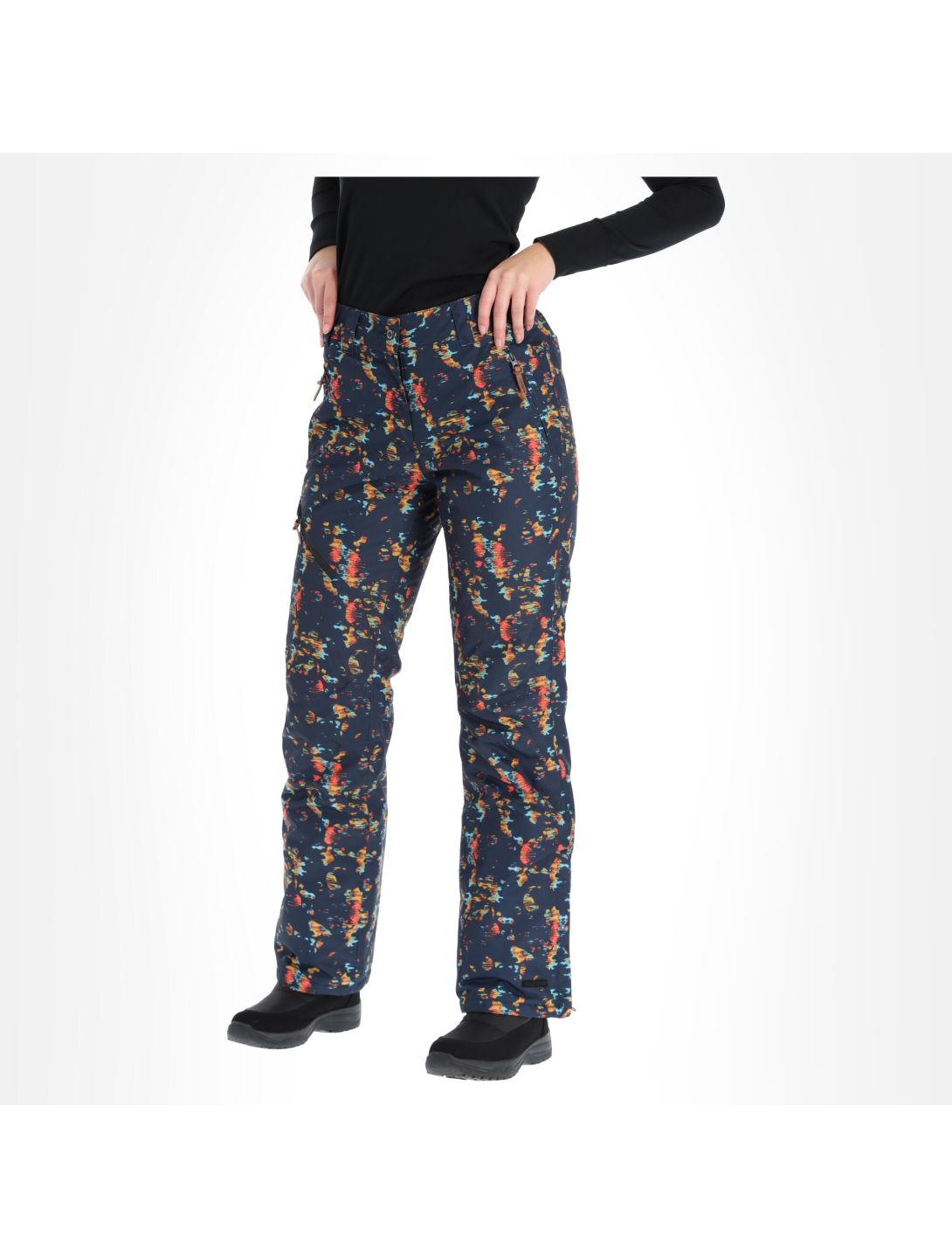 Icepeak, Cantril pantaloni da sci donna dark blu