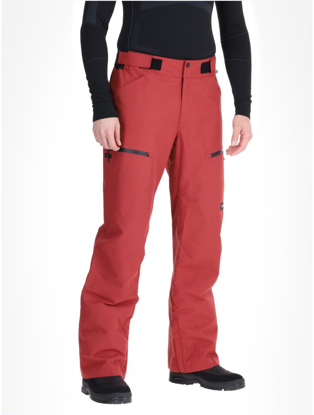 Icepeak, Caspian pantaloni da sci senza imbottitura uomo Burned Orange arancio 