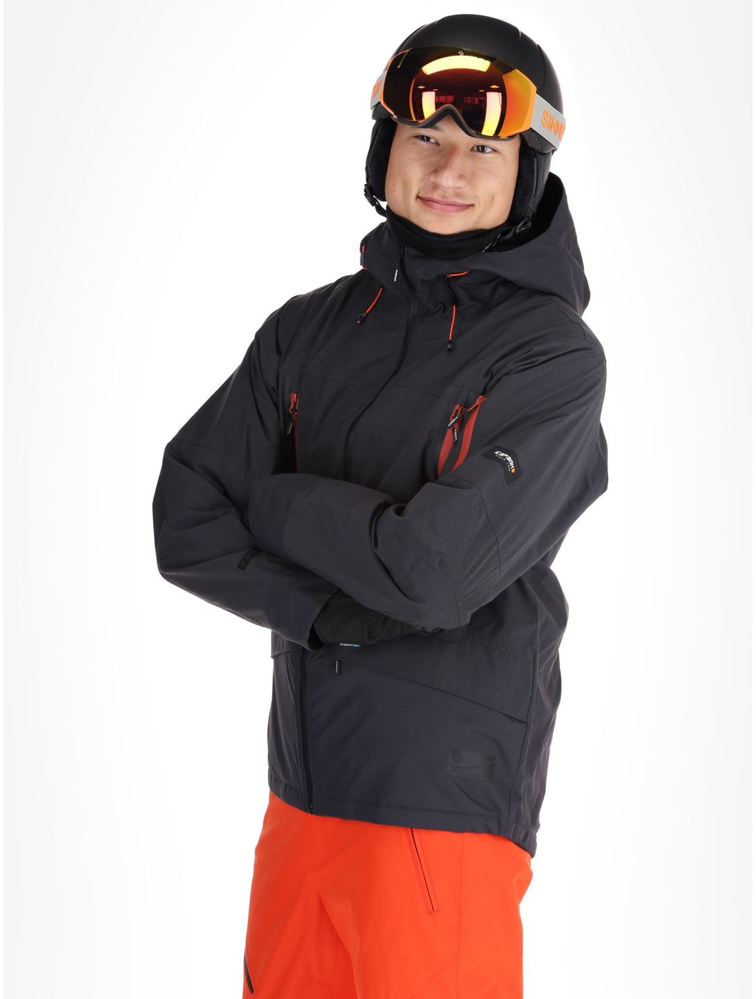 Icepeak, Castres giacca sci uomo Anthracite grigio 