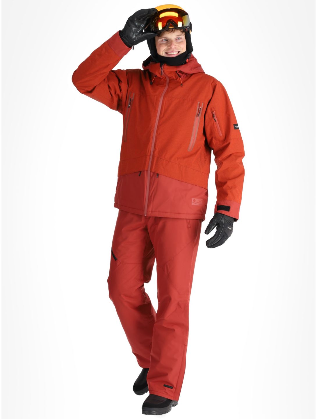 Icepeak, Castres giacca sci uomo Orange arancio 