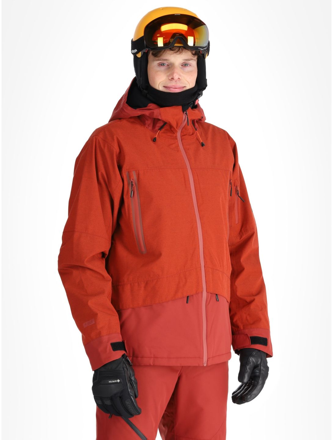 Icepeak, Castres giacca sci uomo Orange arancio 