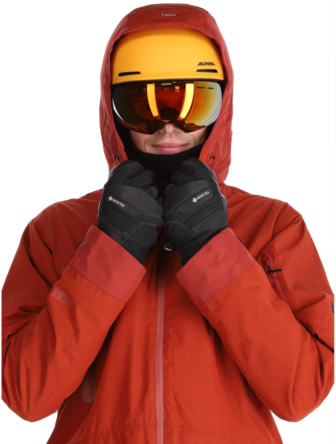 Icepeak, Castres giacca sci uomo Orange arancio 