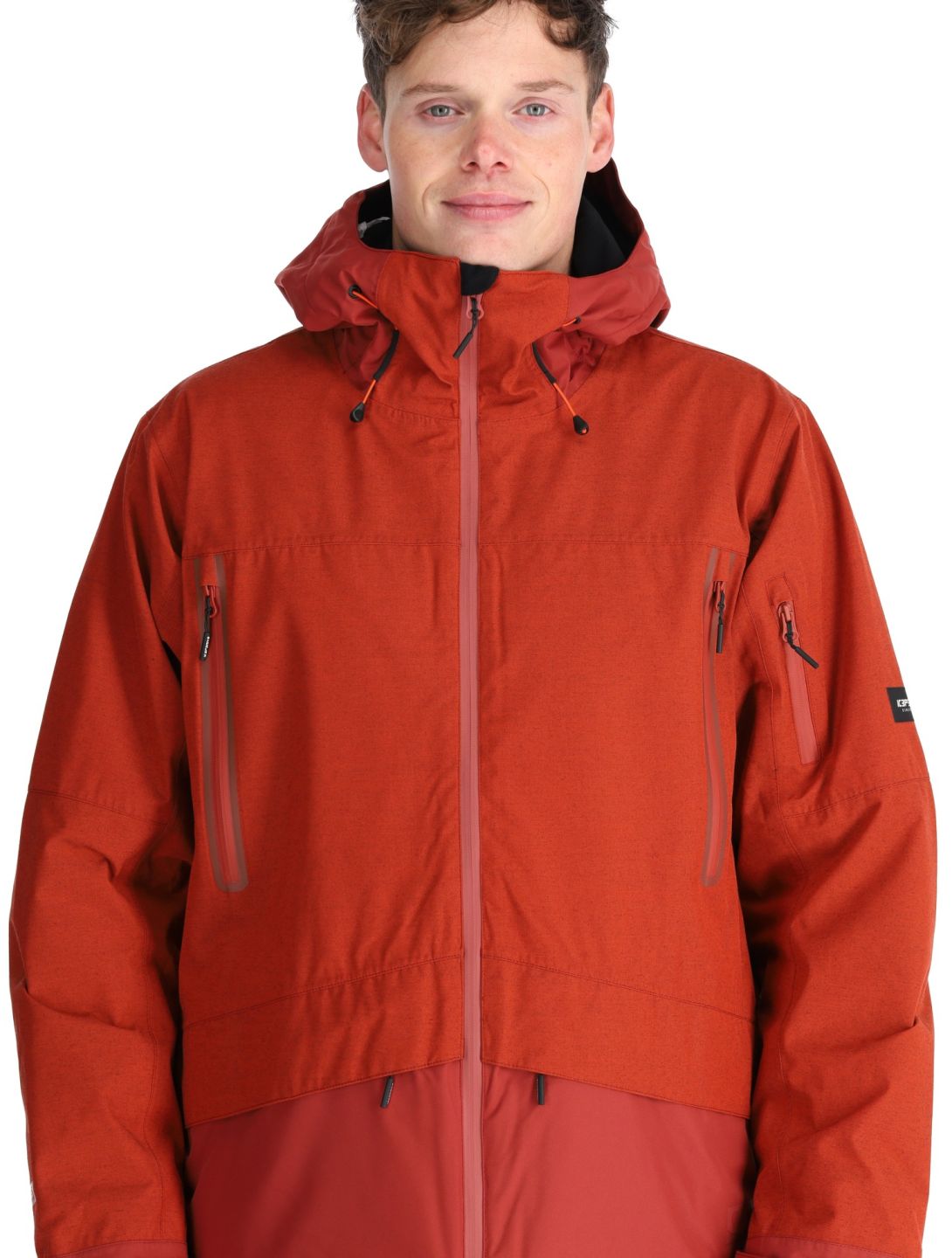 Icepeak, Castres giacca sci uomo Orange arancio 