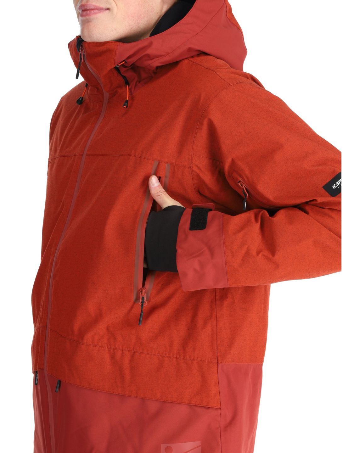 Icepeak, Castres giacca sci uomo Orange arancio 