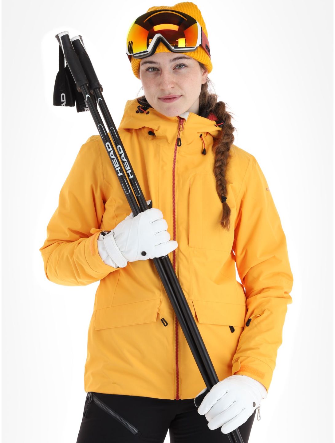 Icepeak, Cathay giacca sci donna Yellow giallo 