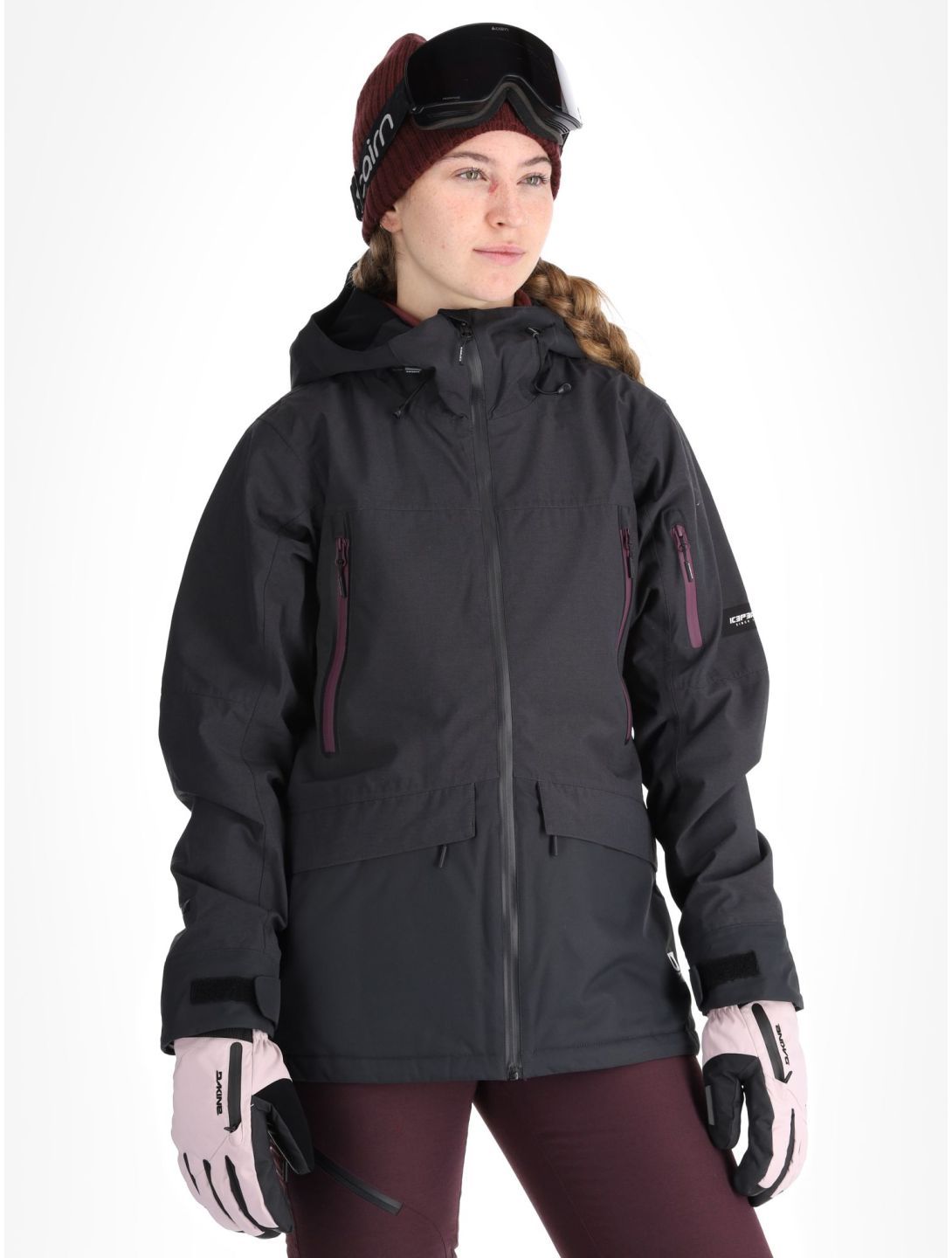 Icepeak, Cavour giacca sci donna Anthracite grigio 