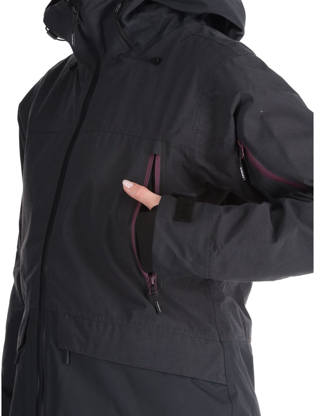 Icepeak, Cavour giacca sci donna Anthracite grigio 