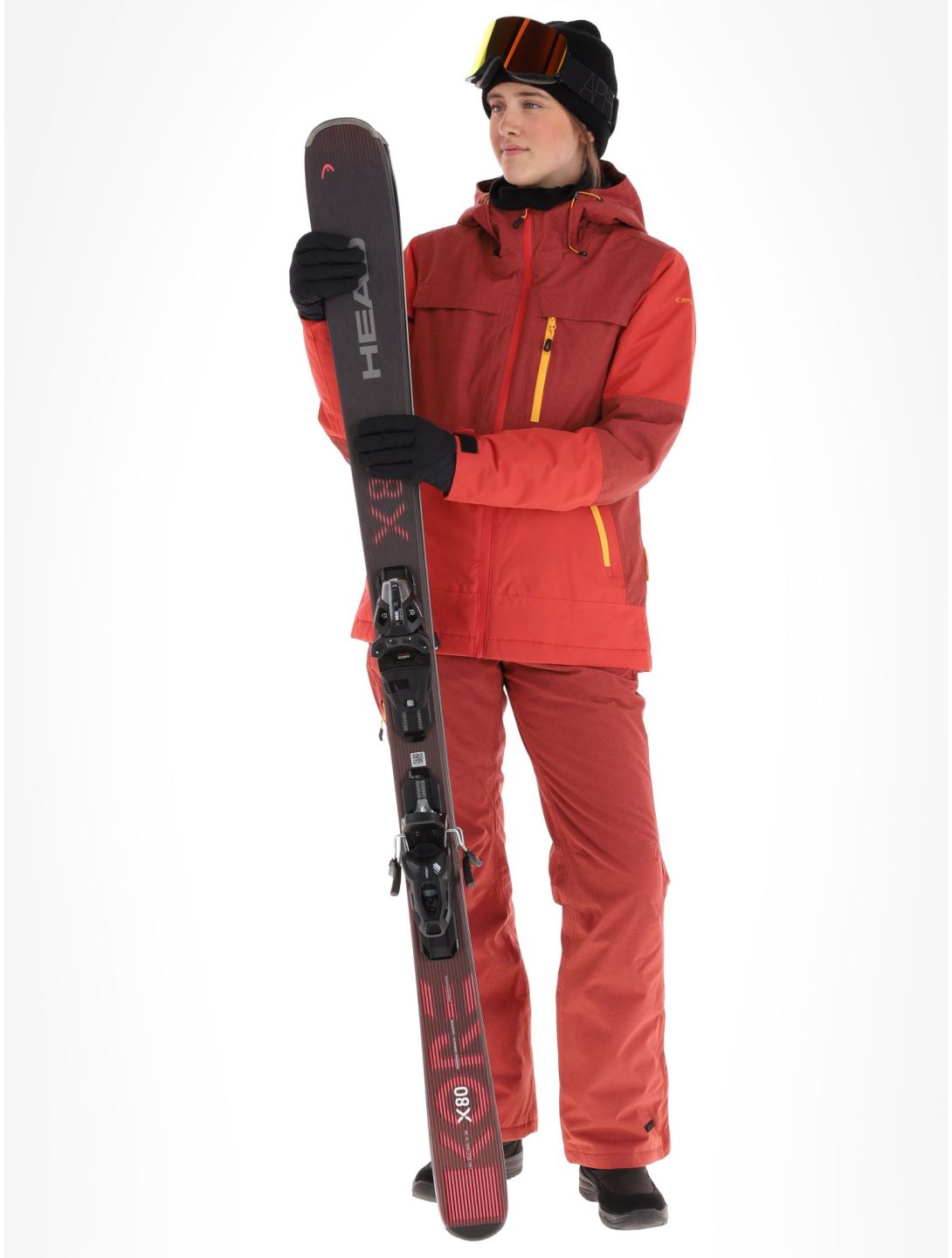 Icepeak, Cavour giacca sci donna Cranberry rosso 