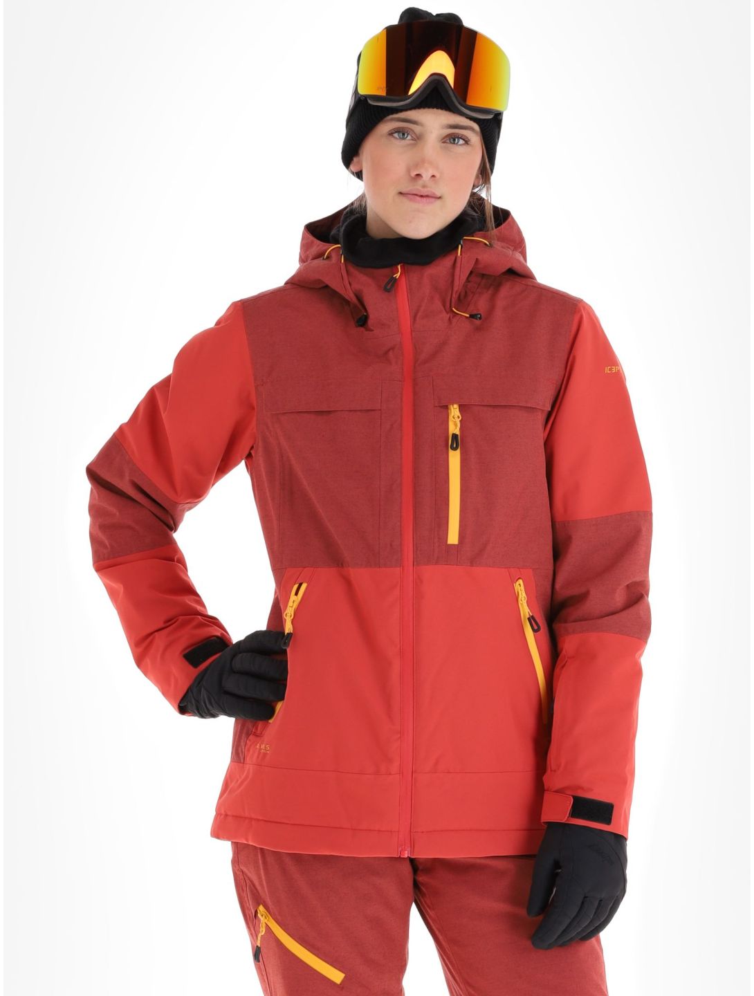 Icepeak, Cavour giacca sci donna Cranberry rosso 