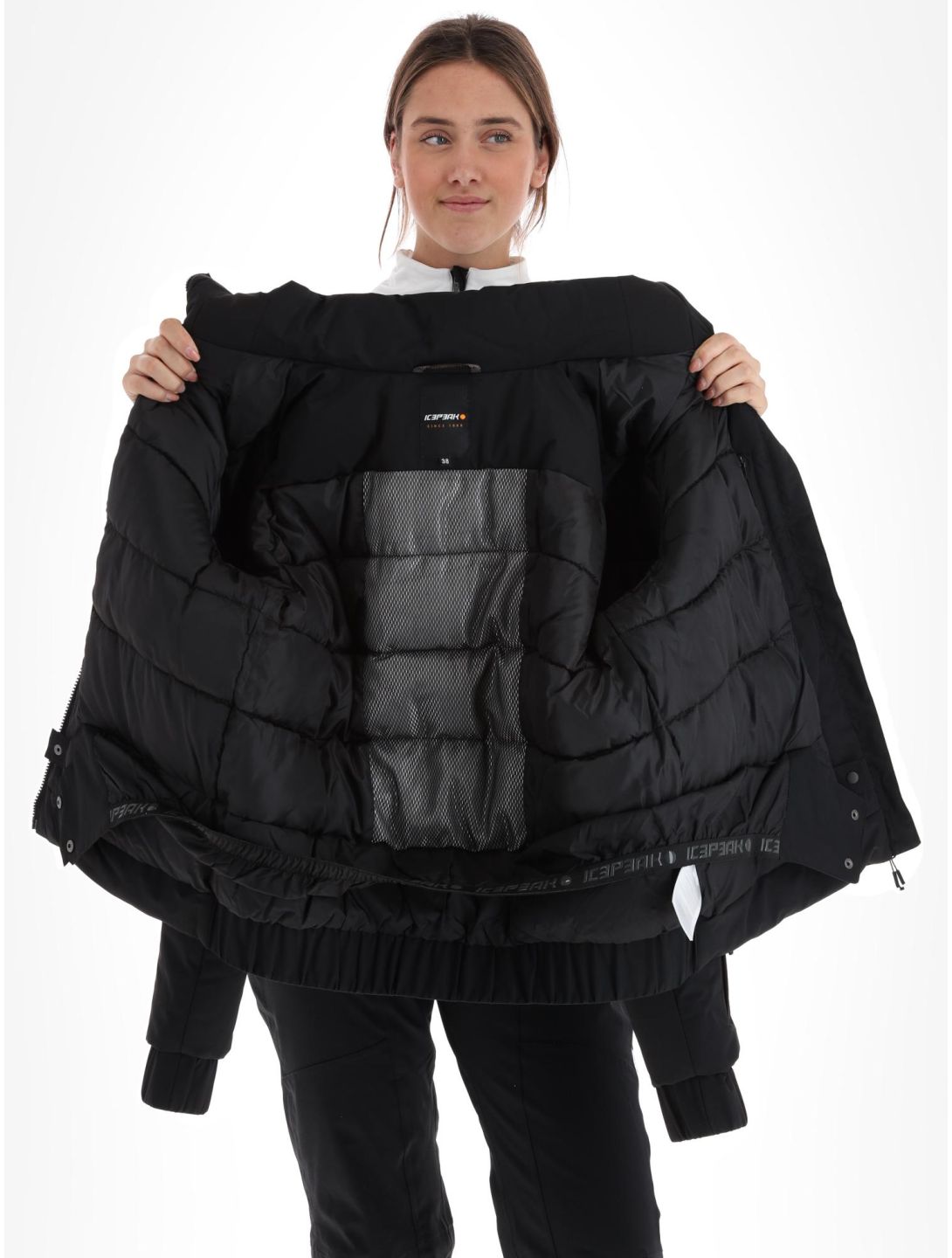 Icepeak, Cham giacca sci donna Black nero 