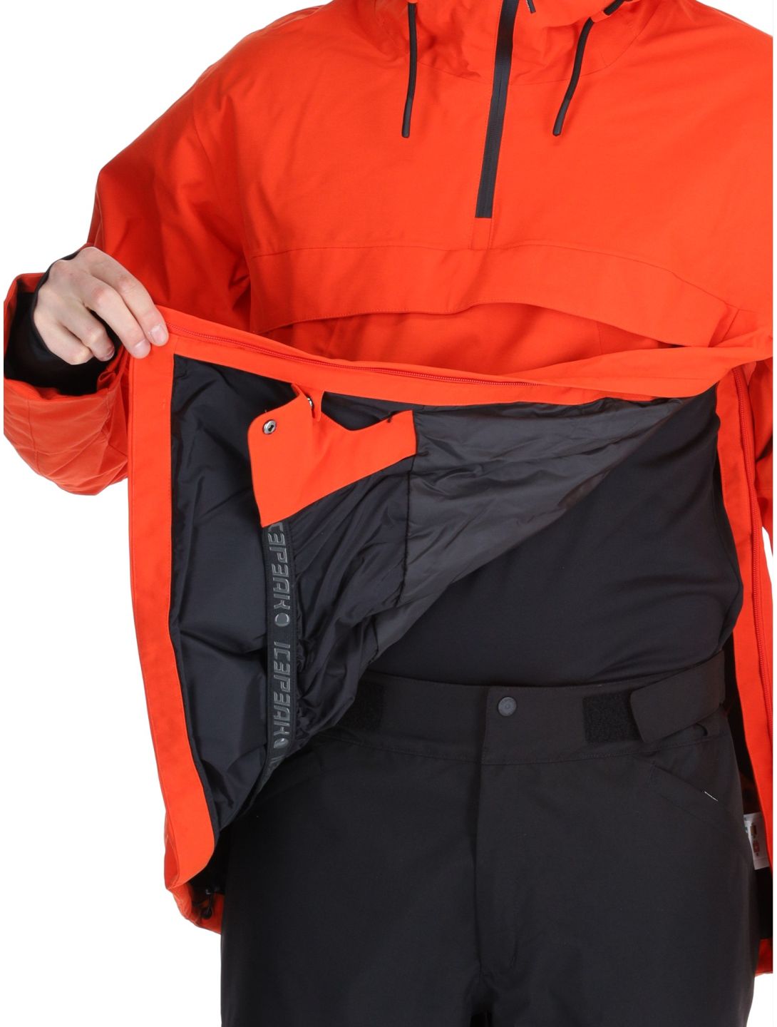 Icepeak, Charlton giacca sci uomo Orange arancio 