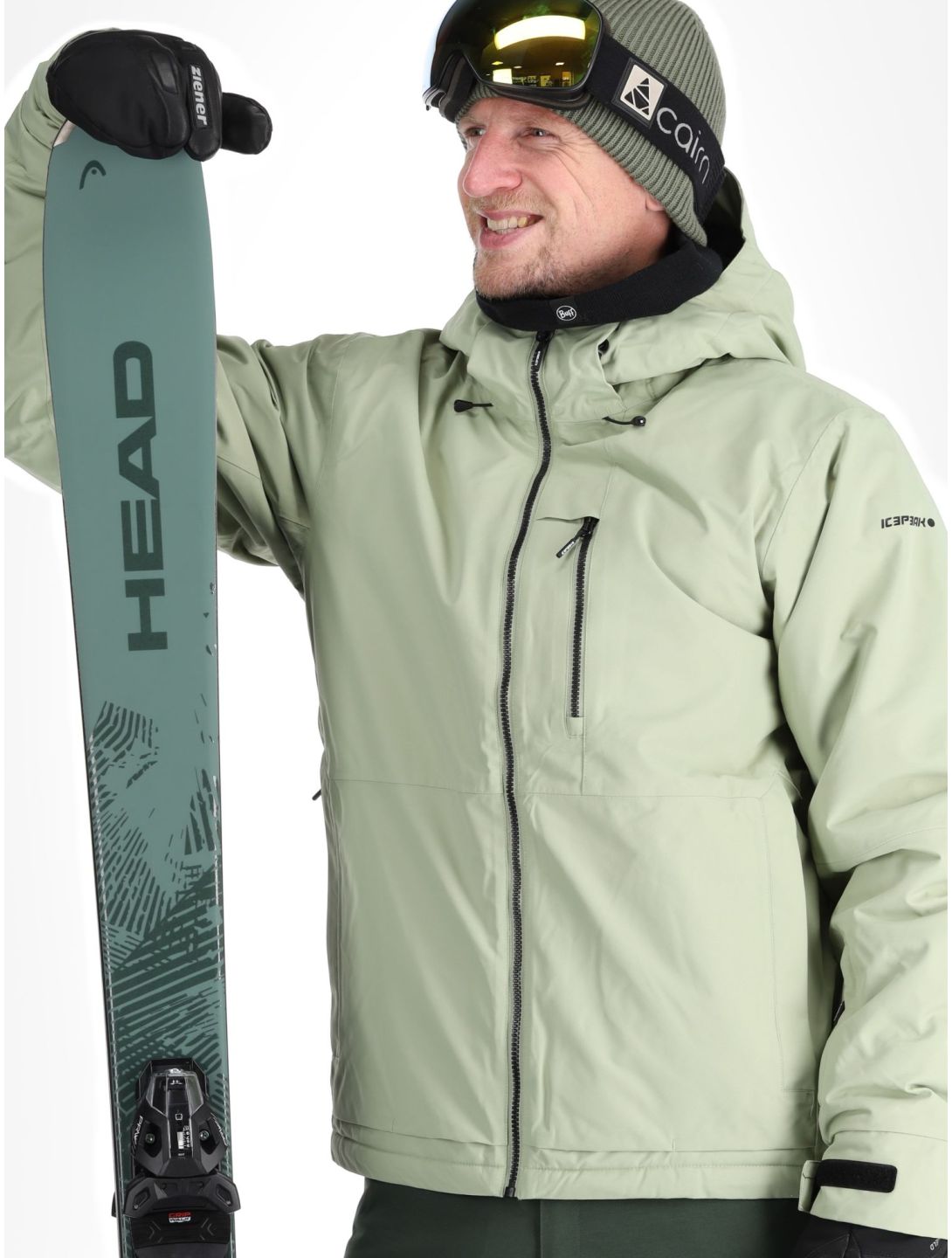 Icepeak, Chester giacca sci uomo Asparagus verde 