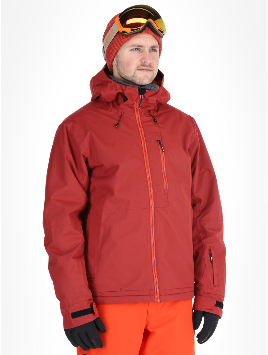 Icepeak, Chester giacca sci uomo Burned Orange arancio 