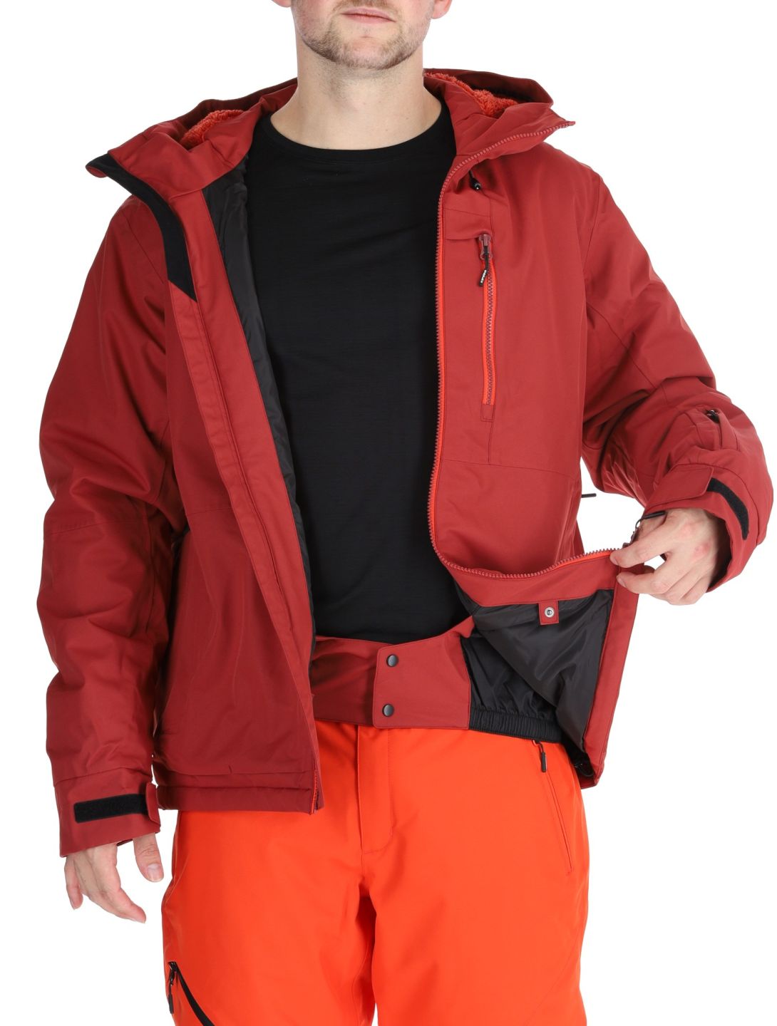 Icepeak, Chester giacca sci uomo Burned Orange arancio 