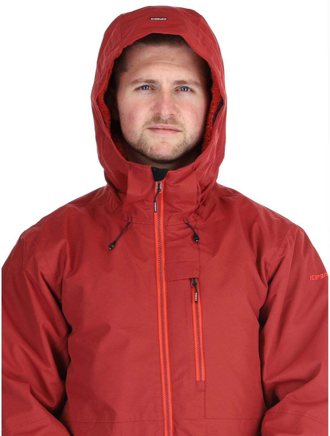 Icepeak, Chester giacca sci uomo Burned Orange arancio 