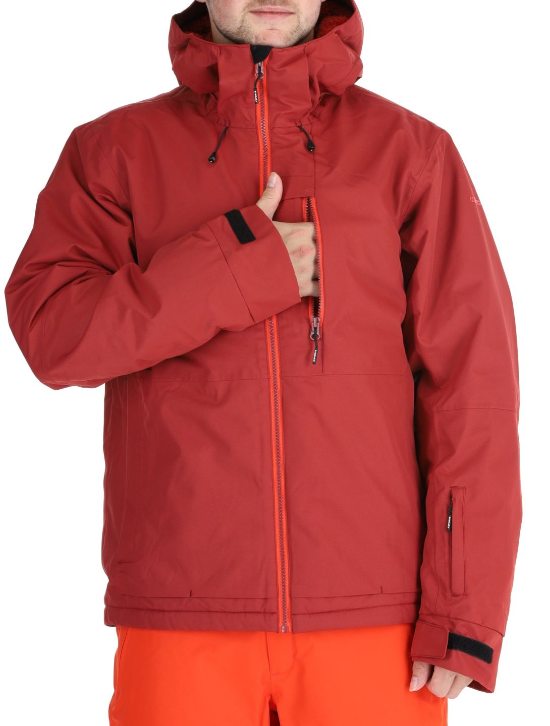 Icepeak, Chester giacca sci uomo Burned Orange arancio 