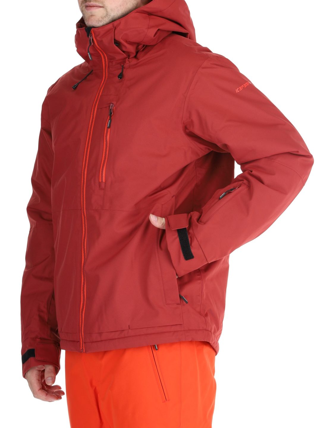 Icepeak, Chester giacca sci uomo Burned Orange arancio 