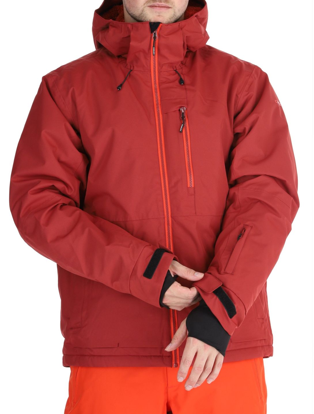 Icepeak, Chester giacca sci uomo Burned Orange arancio 