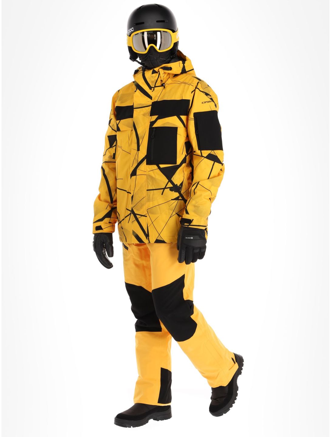 Icepeak, Clymer giacca sci uomo Yellow giallo 