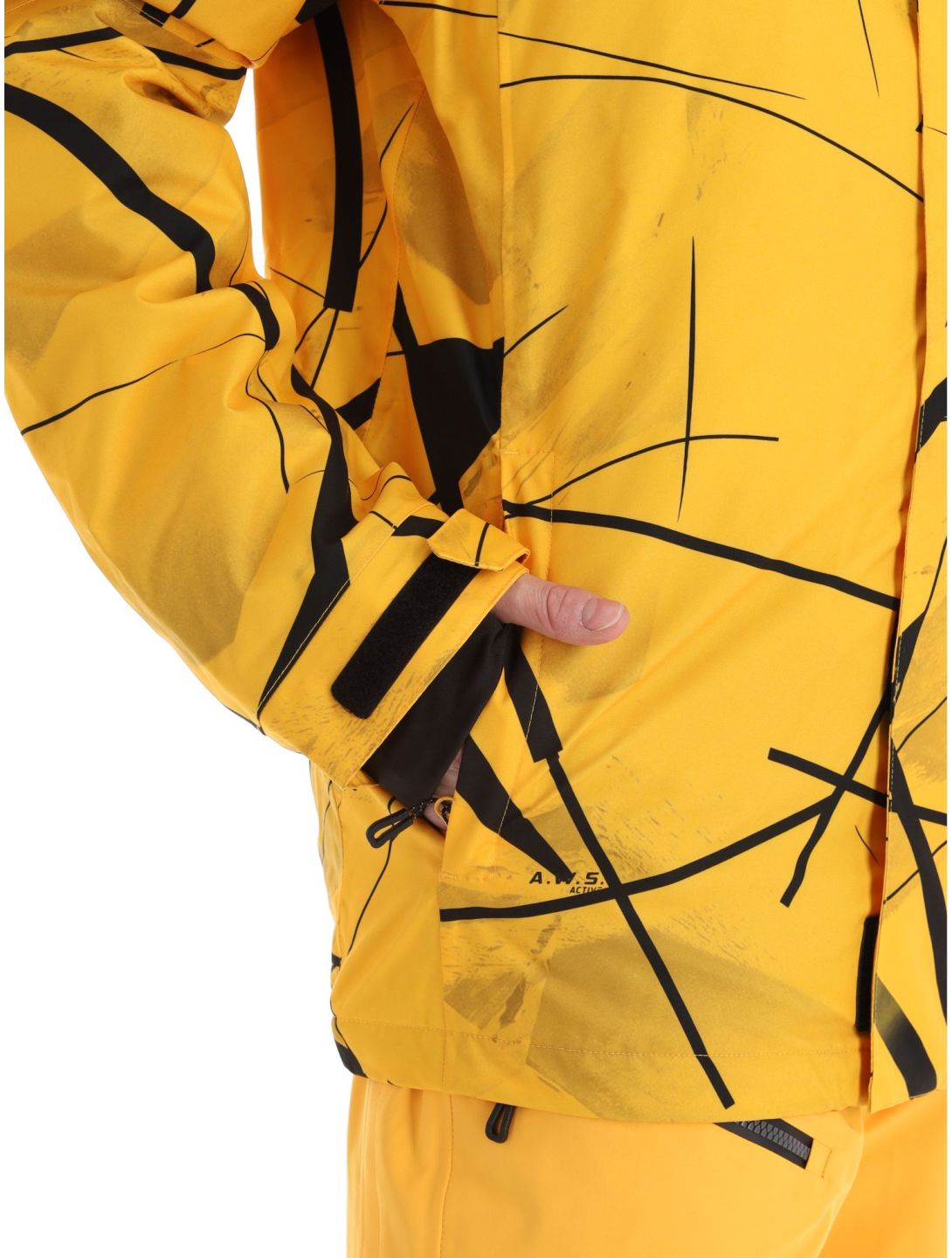 Icepeak, Clymer giacca sci uomo Yellow giallo 