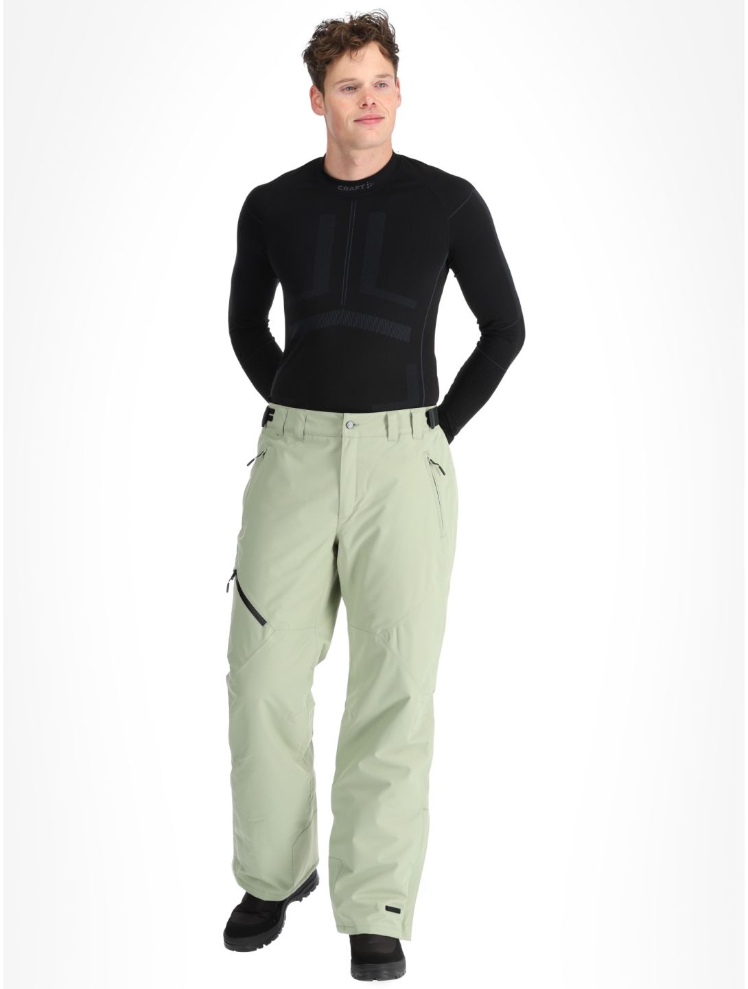 Icepeak, Colman pantaloni da sci uomo Asparagus verde 