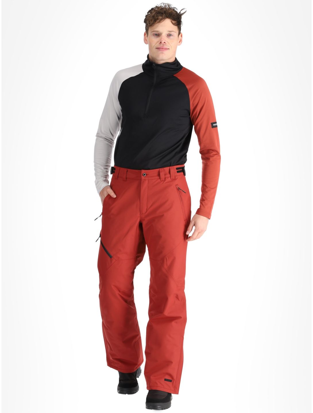 Icepeak, Colman pantaloni da sci uomo Burned Orange arancio 