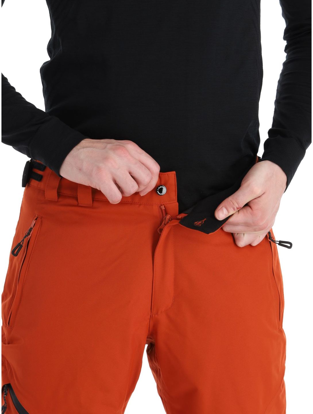 Icepeak, Colman pantaloni da sci uomo Cranberry rosso 