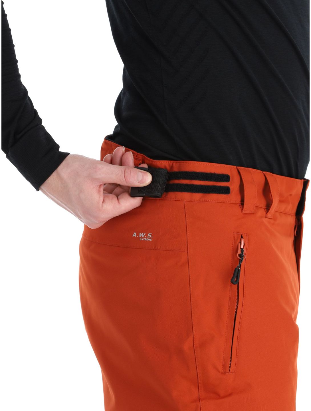 Icepeak, Colman pantaloni da sci uomo Cranberry rosso 