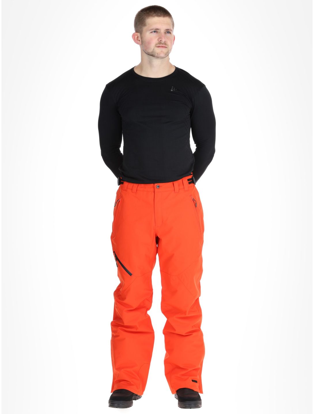 Icepeak, Colman pantaloni da sci uomo Orange arancio 