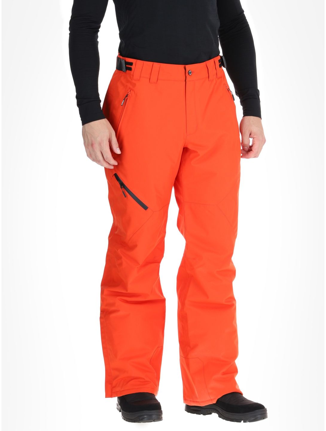 Icepeak, Colman pantaloni da sci uomo Orange arancio 