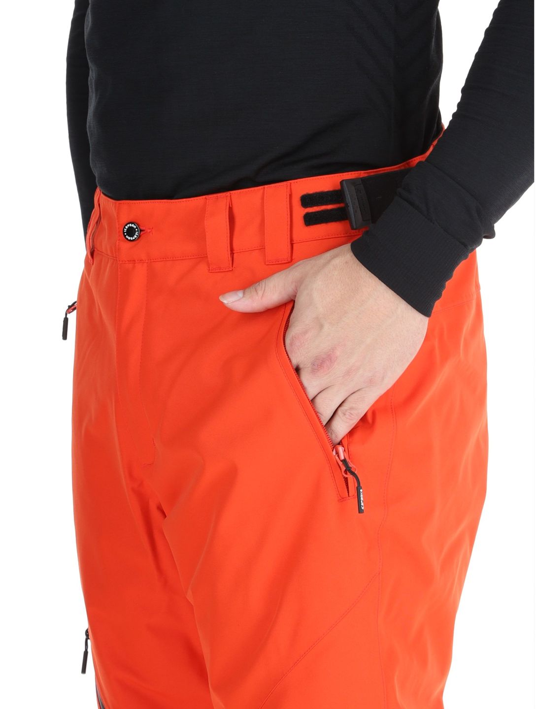 Icepeak, Colman pantaloni da sci uomo Orange arancio 