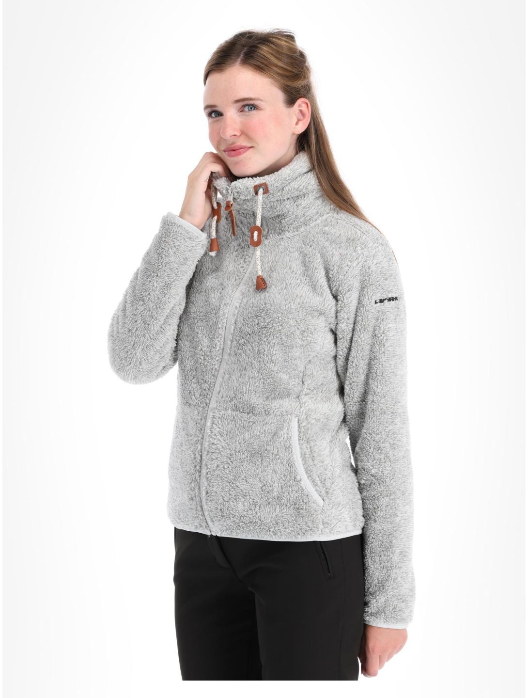 Icepeak, Colony gilet donna Light Grey grigio 