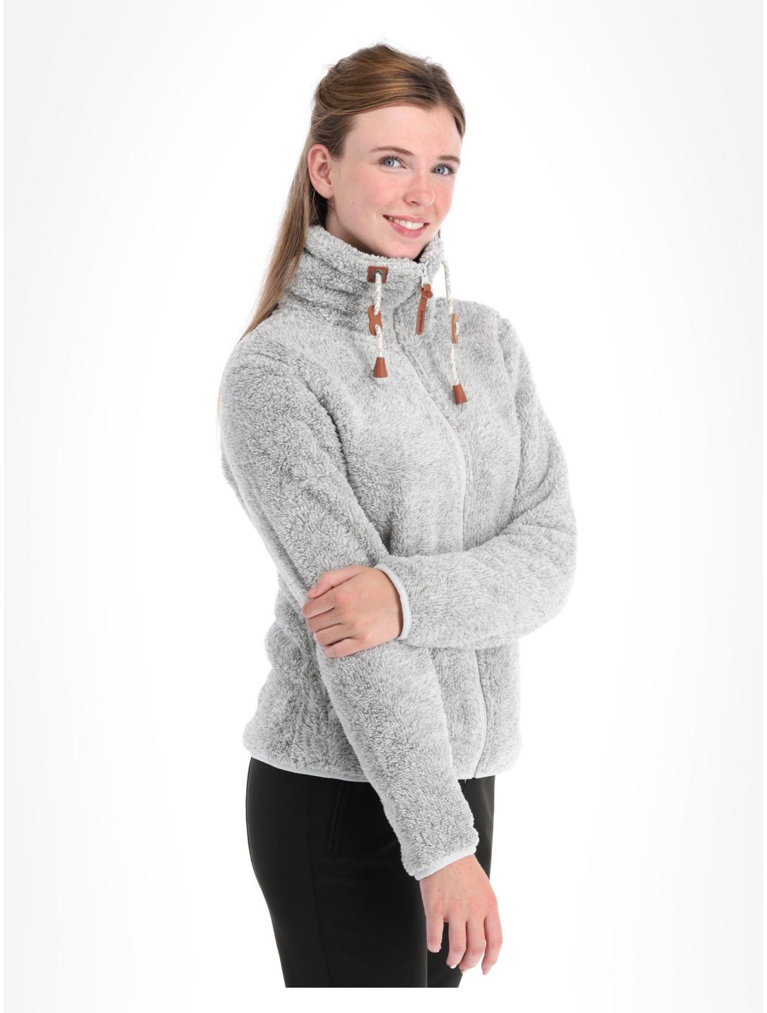 Icepeak, Colony gilet donna Light Grey grigio 