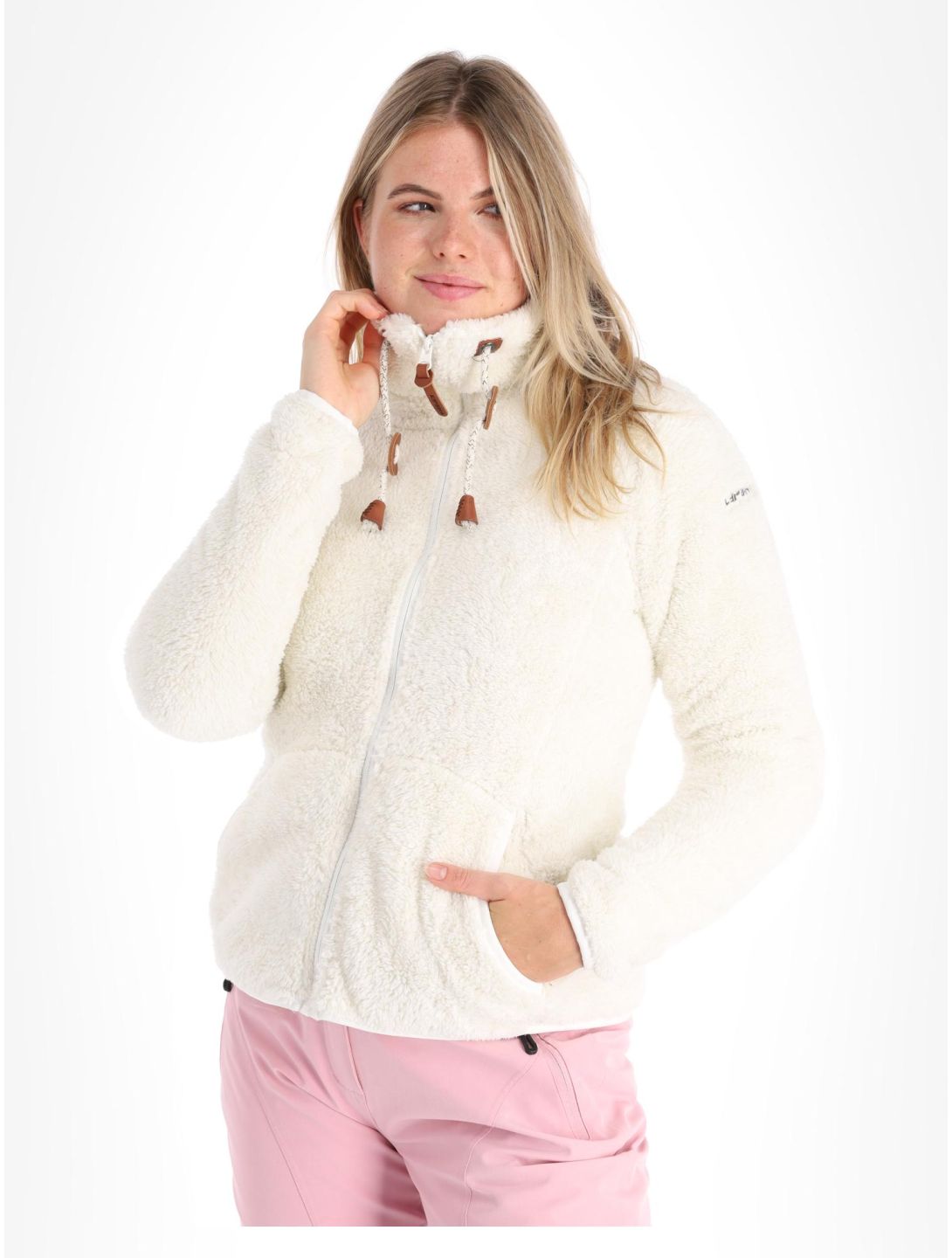 Icepeak, Colony gilet donna Natural White bianco 