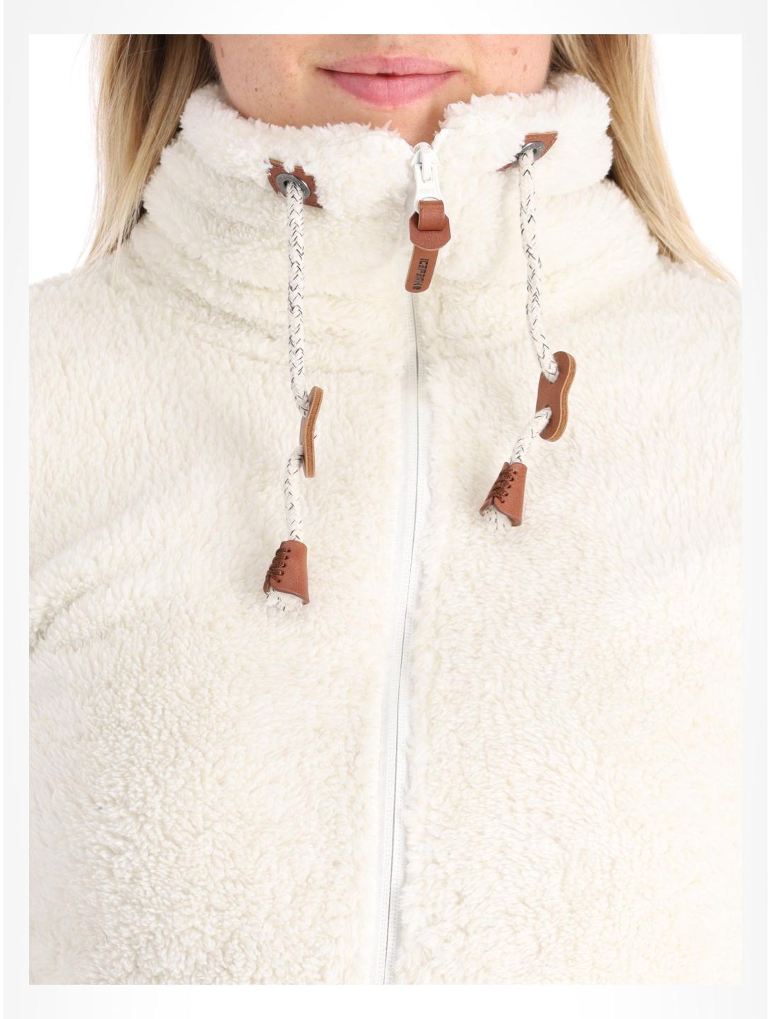 Icepeak, Colony gilet donna Natural White bianco 