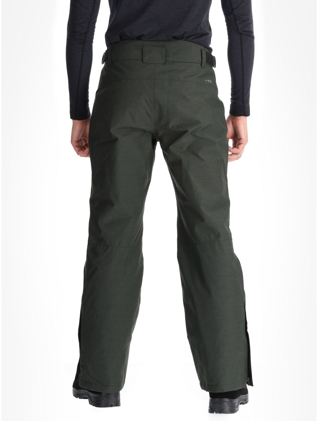 Icepeak, Connel pantaloni da sci uomo Dark Olive verde 