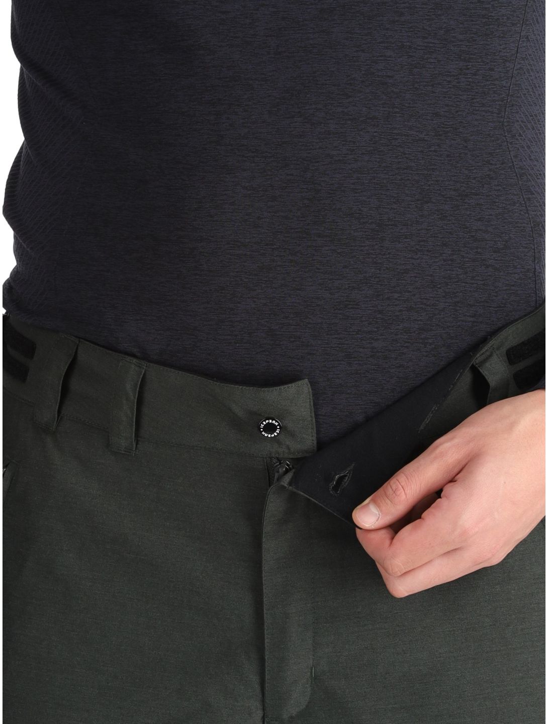 Icepeak, Connel pantaloni da sci uomo Dark Olive verde 