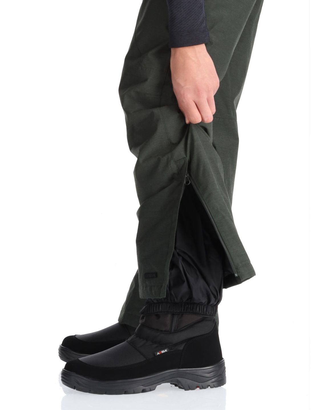 Icepeak, Connel pantaloni da sci uomo Dark Olive verde 