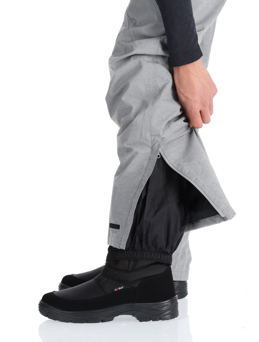 Icepeak, Connel pantaloni da sci uomo Light Grey grigio 